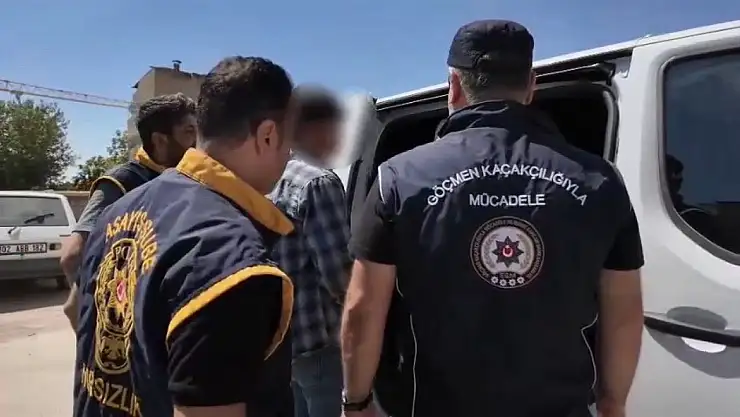 Adıyaman'da düzensiz göç uygulaması yapıldı