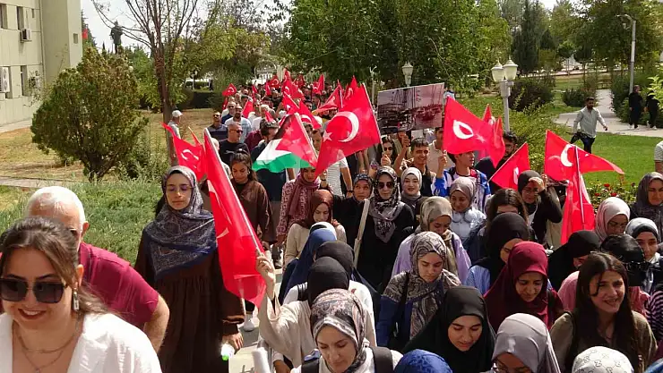 Adıyaman'da, Gazze için anma ve dayanışma programı düzenlendi