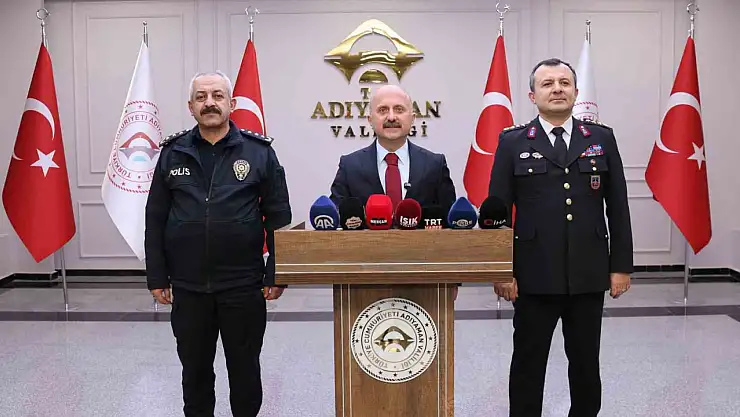 Adıyaman'da güvenlik ve asayiş toplantısı yapıldı