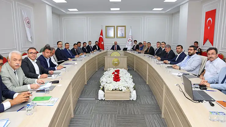 Adıyaman'da hayvanları koruma kurulu toplantısı gerçekleştirildi