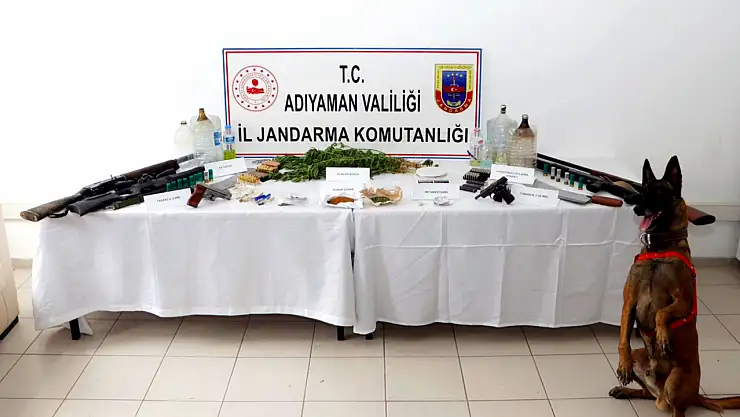 Adıyaman'da Jandarmadan uyuşturucu operasyonu: 10 gözaltı