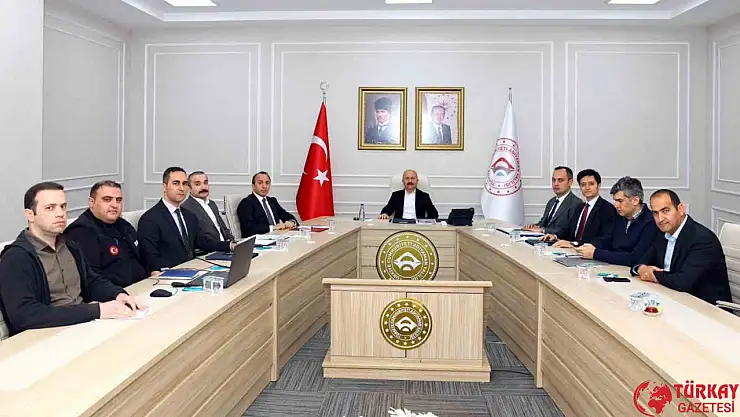 Adıyaman'da kentteki çalışmalarla ilgili toplantı yapıldı