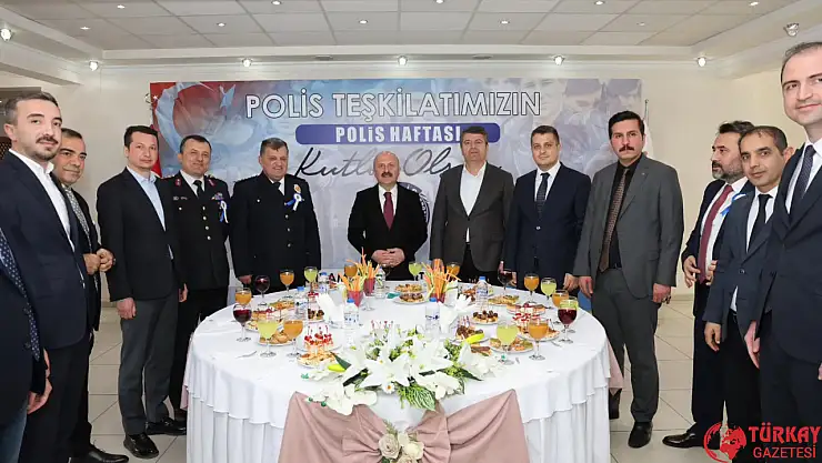 Adıyaman'da Polis evinde 180. Yıl kokteyli düzenlendi