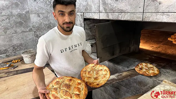 Adıyaman'da Ramazan Pidesine Yoğun İlgi