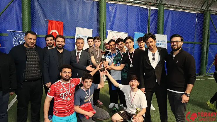 Adıyaman'da uluslararası öğrenciler için ramazan ayı futbol turnuvası düzenlendi