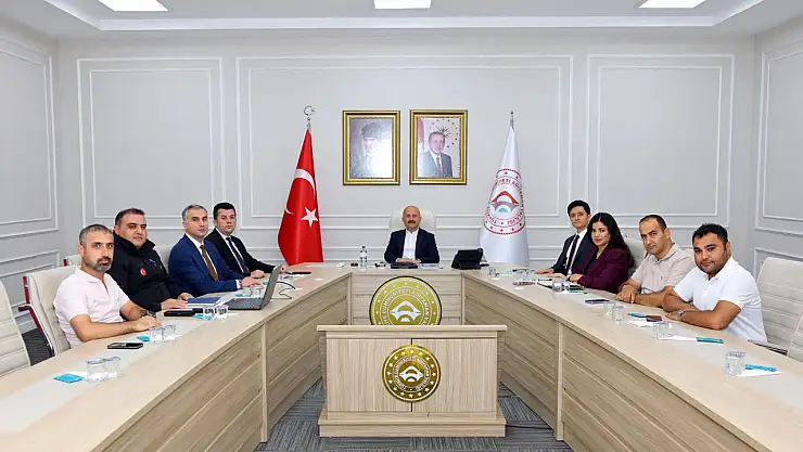 Adıyaman'da Vali Yardımcıları değerlendirme toplantısı yapıldı