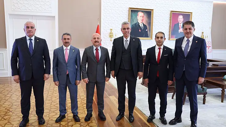 Adıyaman Heyetinden Sağlık Bakanı Memişoğlu'na ziyaret