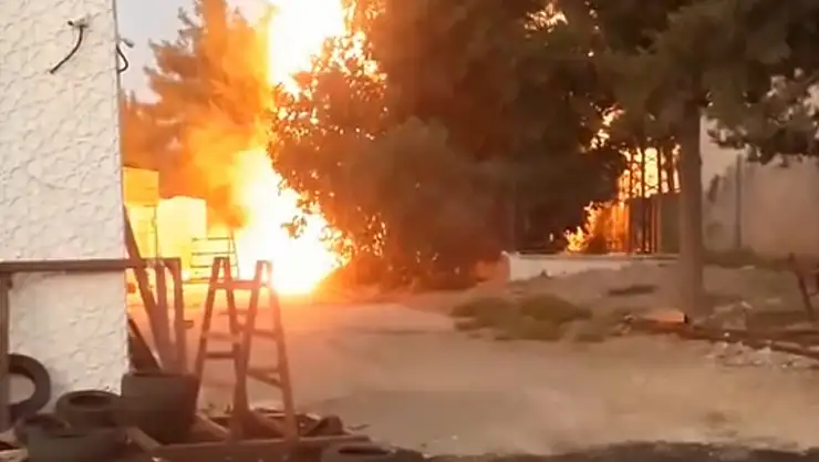 Adıyaman OSB'de Yangın