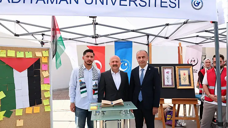 Adıyaman Üniversitesinde Gazze İçin Kermes düzenlendi
