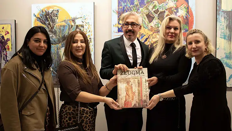 Adıyamanlı Ressam Azmi Atilla Sanko Sanat Galerisi'nde sergi açtı