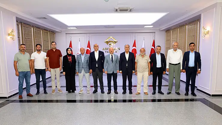 Adıyamanlılar Vakfı heyetinden Vali Varol'a ziyarer