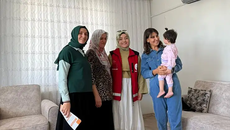 Aile ve Sosyal Hizmetler İl Müdürlüğü personellerinden anlamlı ziyaret