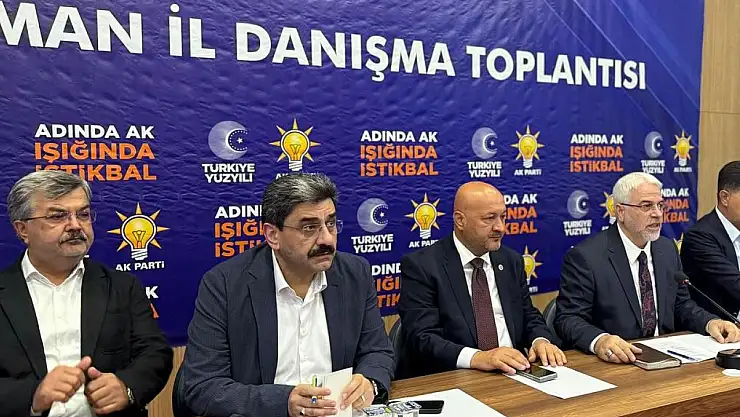 AK Parti il danışma meclisi toplantısı gerçekleştirildi