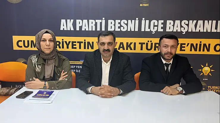 AK Pati Besni ilçe teşkilatı haftalık toplantısı yapıldı