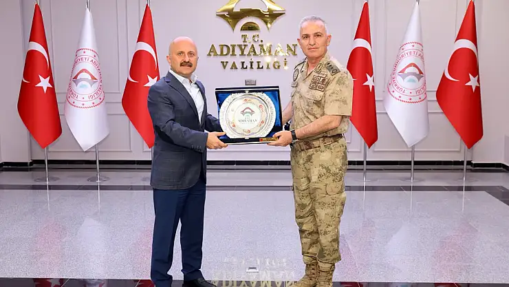 Albay Talip Kurt'tan Vali Varol'a veda ziyareti