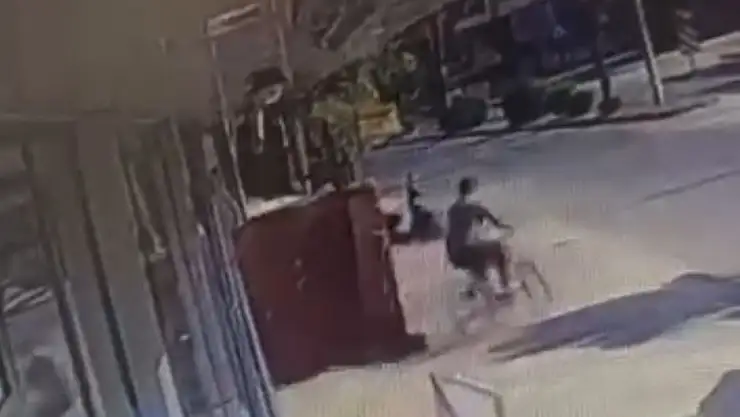 Alışverişe gitti bisikleti çalındı