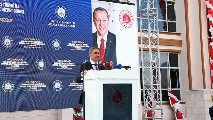 Alkayış: Adıyaman'da adalet hizmetleri güçleniyor