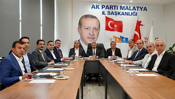 Alkayış Malatya'da Belediye Başkanlarıyla bir araya geldi