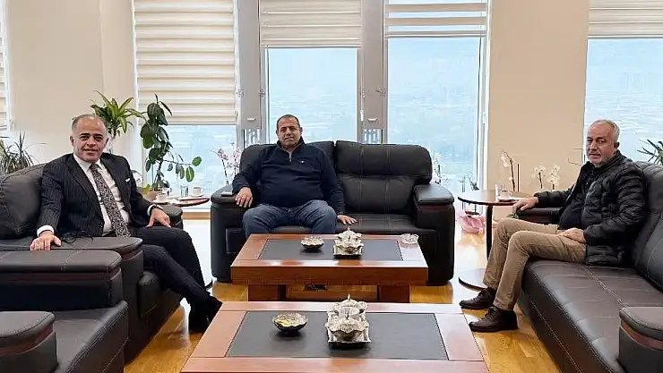 ATSO Meclis Üyesi Bereket'ten Başkan Bilen'e ziyaret