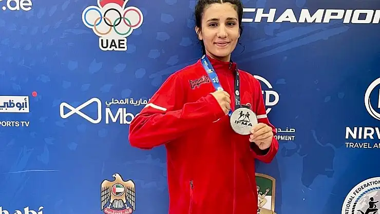 Ayşe İkra Erdoğan Adıyaman'ın Dünya Arenasındaki gururu oldu