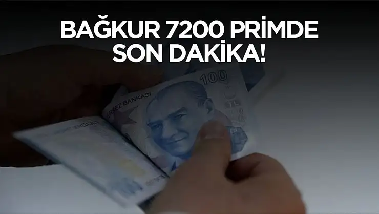 Bağkur 7200 ne oldu son dakika? Açıklama geldi erken emekli edilecek