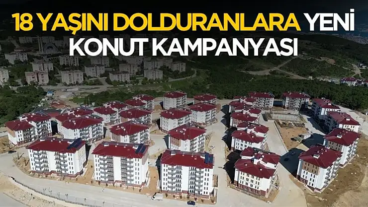 Bakan canlı açıkladı! 18 yaşını doldurana konut kampanyası geliyor