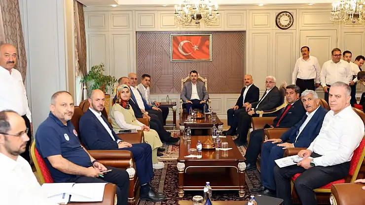Bakan Kurum başkanlığında koordinasyon toplantısı gerçekleştirildi