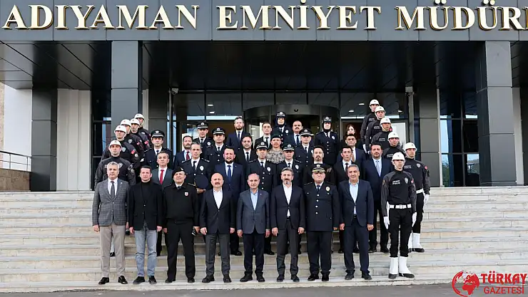 Bakan Yardımcısı Aktaş ve Aydın'dan il emniyet müdürlüğüne ziyaret
