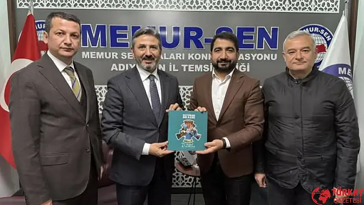Bakan yardımcısı Aydın'dan Memur Sen'e ziyaret