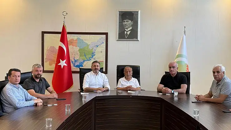 Bakan Yardımcısı Ayın'dan OSB Başkanı Çelenk'e ziyaret