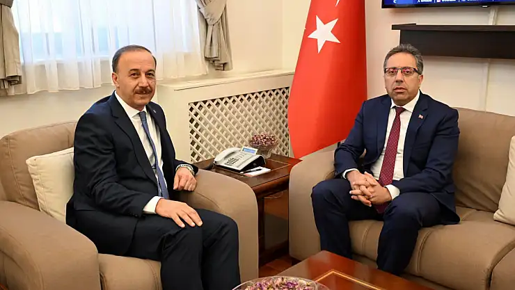 Bakan Yardımcısı Gümen'den Isparta valiliğine ziyaret