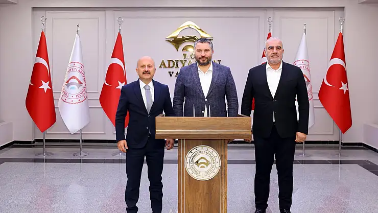 Bakan Yardımcısı İnan'dan Adıyaman Valiliğine ziyaret