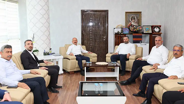 Bakan Yardımcısı İnan'dan Adıyaman Ticaret ve Sanayi Odasına ziyaret