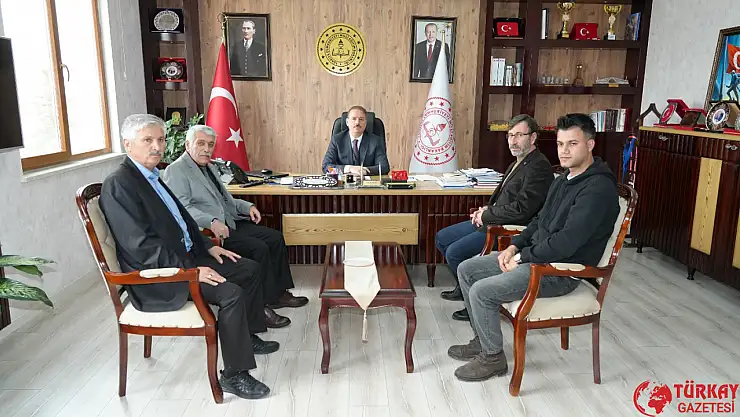 Başkan Ağar'dan Ali Tosun'a ziyaret