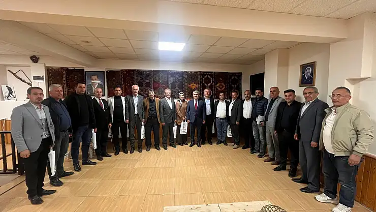 Başkan Alkan muhtarlarla bir araya geldi