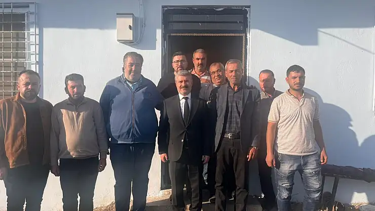 Başkan Alkan, şehir içi dolmuş kooperatifini ziyaret etti