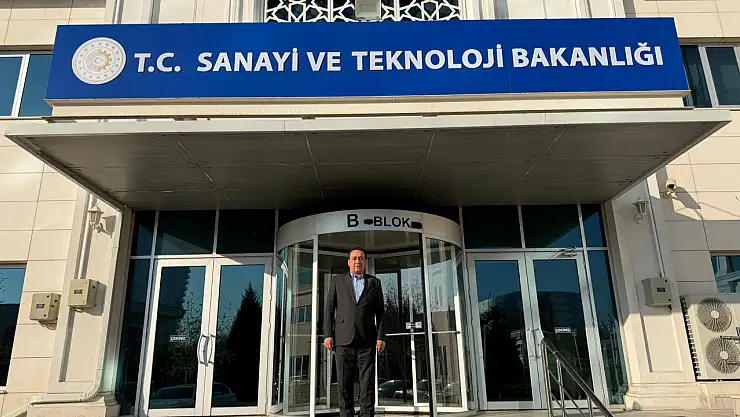 Başkan Arslan'dan Sanayi ve Teknoloji Bakanlığına ziyaret