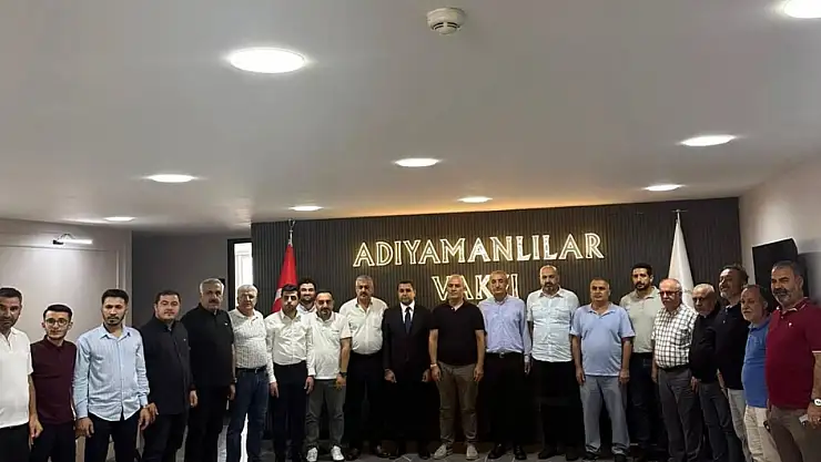 Başkan Çelebi'dan Adıyamanlılar Vakfı'na ziyaret