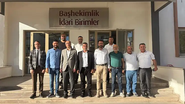Başkan Çelebi Başkan İdacı ve Başkan yardımcısı Kızıl'ı ağırladı