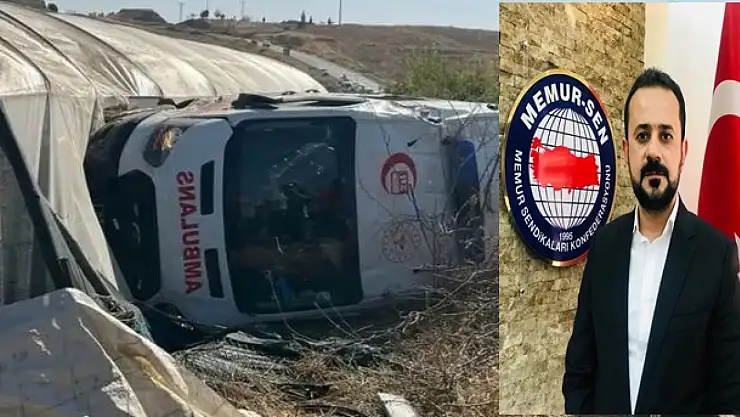 Başkan Çelik'ten kaza yapan 112 sağlık ekiplerine geçmiş olsun mesajı