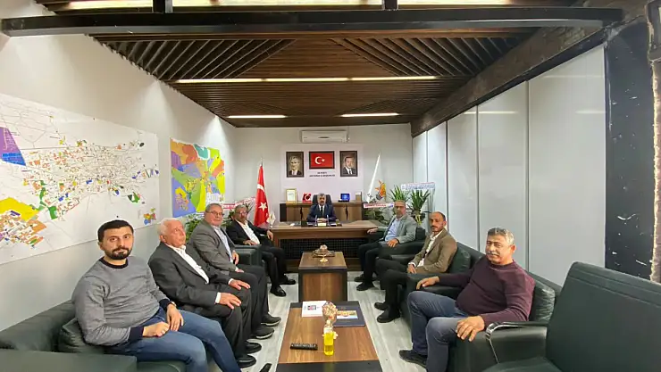 Başkan Duranay'dan Başkan Çadır'a ziyaret