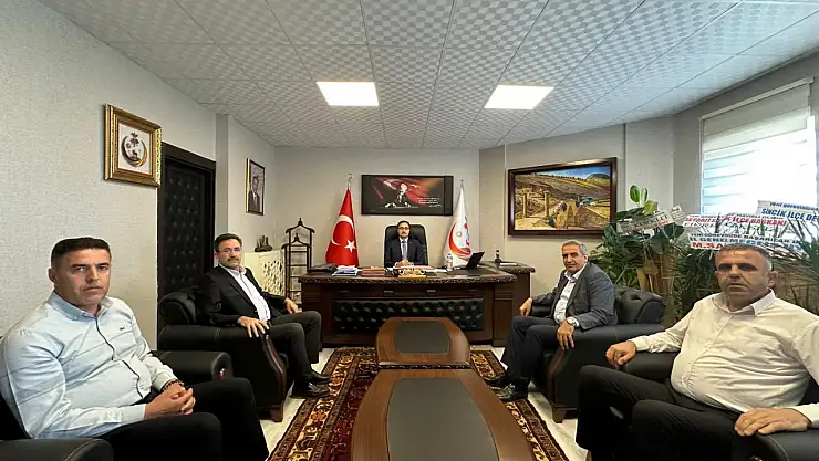 Başkan Erdoğan'dan Sincik Kaymakamı Yıldız'a ziyaret