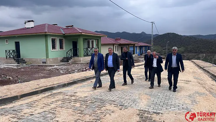Başkan Erdoğan, köylerdeki kalıcı deprem konutlarını inceledi