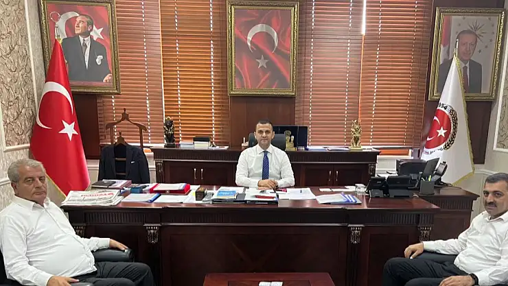 Başkan Ertürk'ten İl Özel İdare Genel Sekreteri Göktaş'a ziyaret