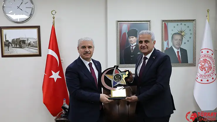 Başkan Güler'den Konya Valisi İbrahim Akın'a ziyaret