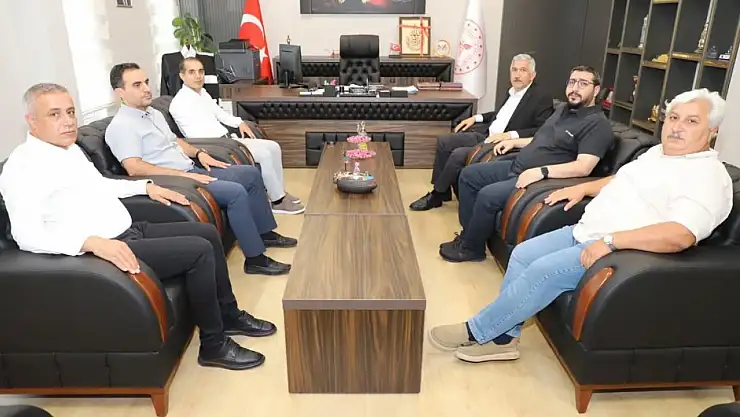 Başkan Hallaç'tan İl Sağlık Müdürü Şirik'e ziyaret