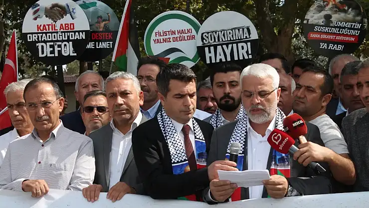 Başkan Kablan 'Filistin tüm insanlığın vicdan davasıdır'