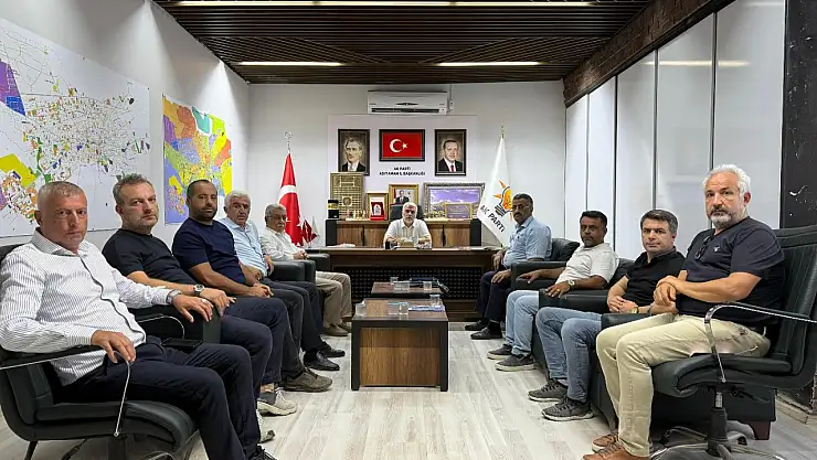 Başkan Kablan Yürütme kurulu üyeleriyle bir araya geldi