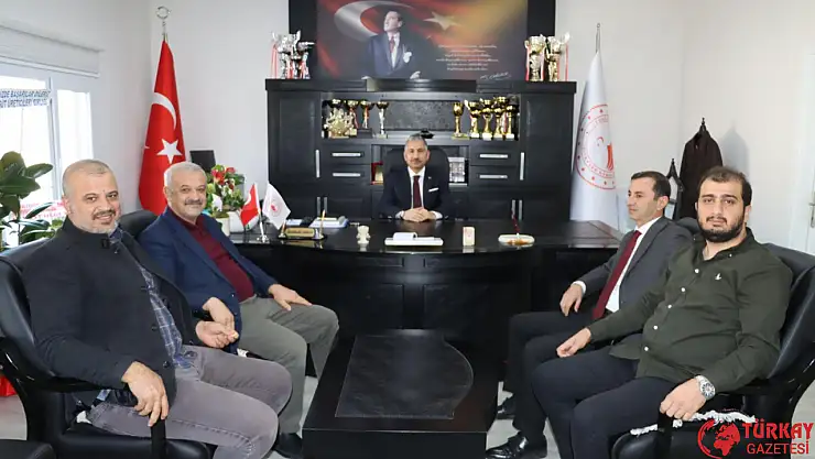 Başkan Olgun'dan Akkan'a hayırlı olsun ziyareti