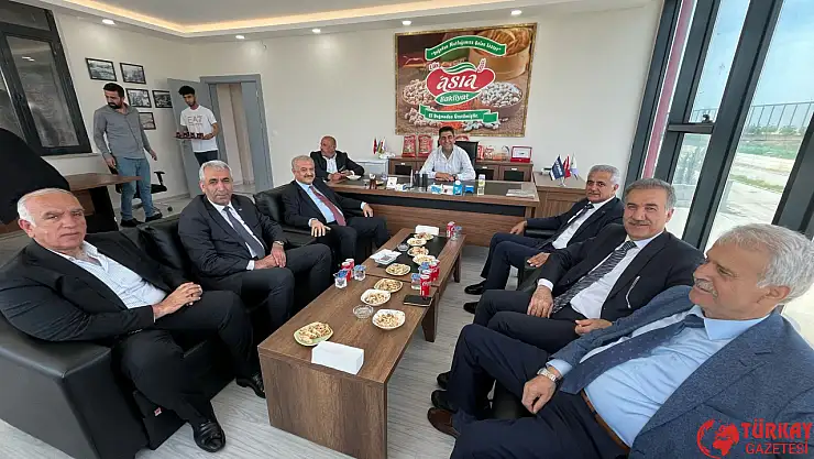 Başkan Olgun'dan Asia Bakliyat'a ziyaret